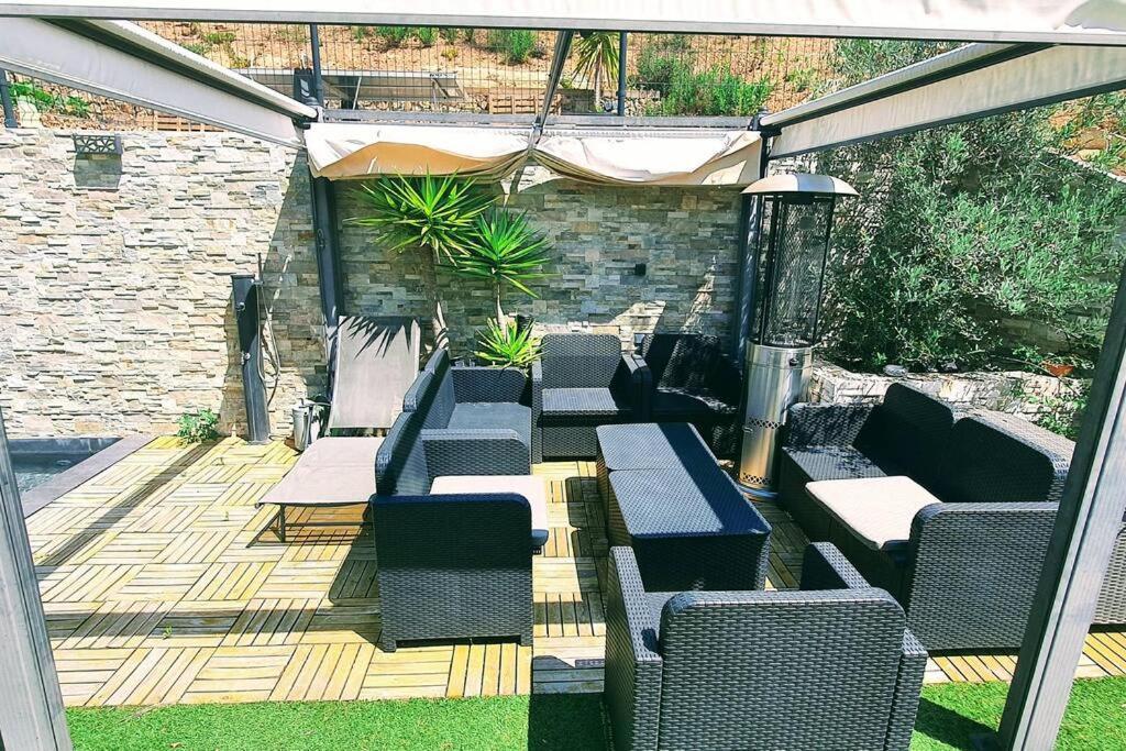 Villa Contemporaine F5 Cote Azur Ollioules Calme Esterno foto